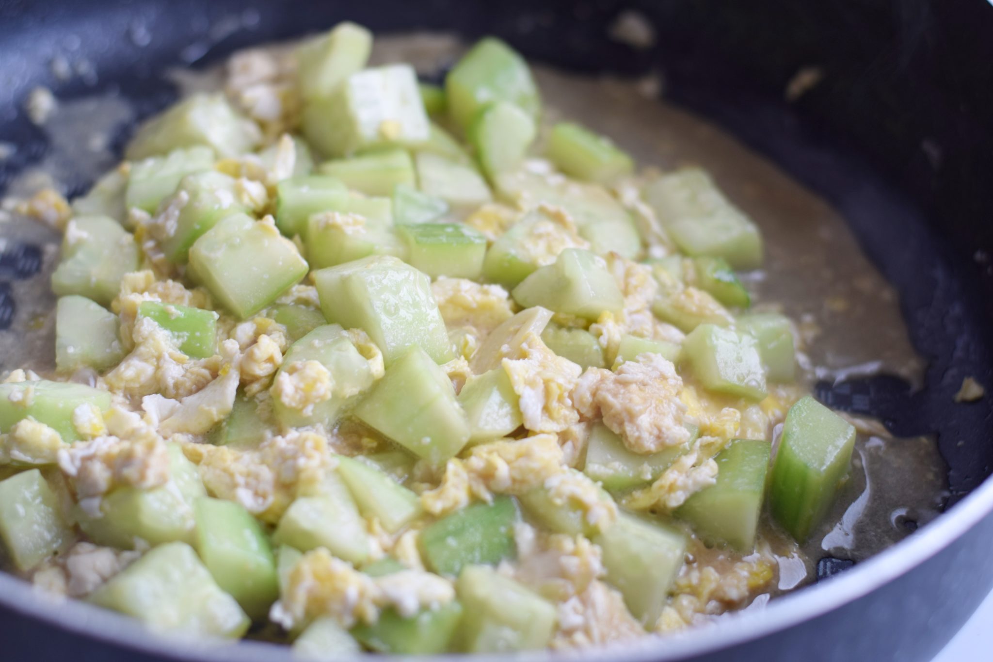 Cucumber Stir Fry with Egg Cucumber Stir Fry Recipe Foodie Luv